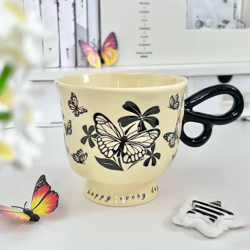 كوب سيراميك فراشه