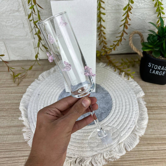 butterfly glassware