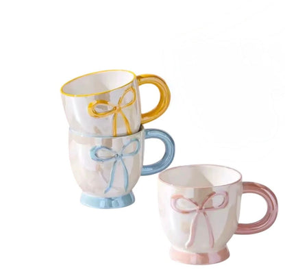 مج بورسلين فيونكة ملونة