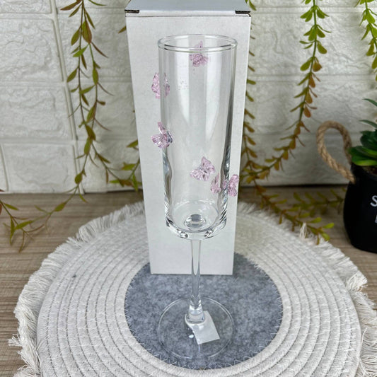 butterfly glassware